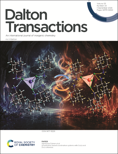 okładka czasopisma Dalton Transactions